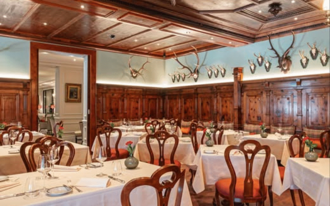 Restaurant Zirbelzimmer: Gastronomia premium na Áustria